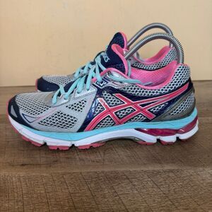 Asics GT 2000 3 Women's Running Shoes Sz US 8.5 2A NARROW EUR 40 Silver T553N